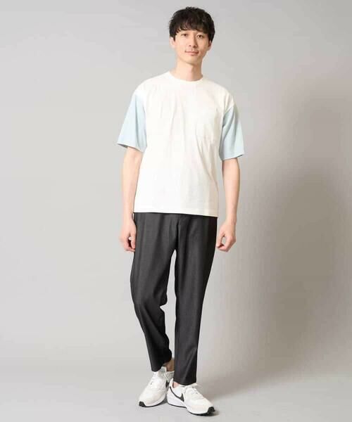 a.v.v / アー・ヴェ・ヴェ カットソー | 【接触冷感/綿100%】切替セミワイドカットソー | 詳細9