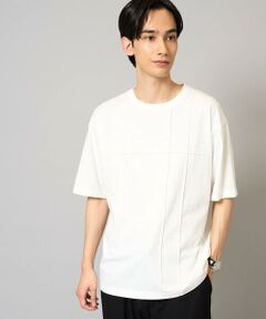 a.v.v / アー・ヴェ・ヴェ カットソー | 【接触冷感/綿100％】ピンタックデザインTシャツ（デザテクシリーズ）