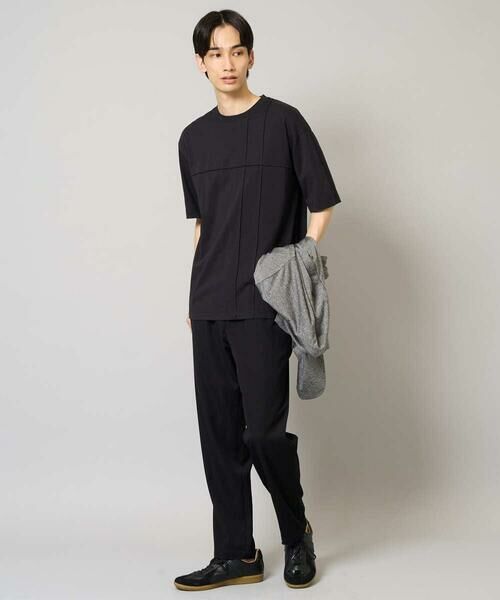 a.v.v / アー・ヴェ・ヴェ カットソー | 【接触冷感/綿100%】ピンタックデザインTシャツ(デザテクシリーズ) | 詳細12