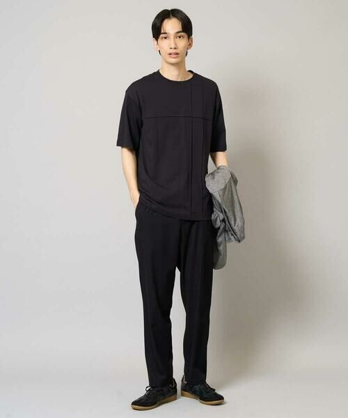 a.v.v / アー・ヴェ・ヴェ カットソー | 【接触冷感/綿100%】ピンタックデザインTシャツ(デザテクシリーズ) | 詳細13