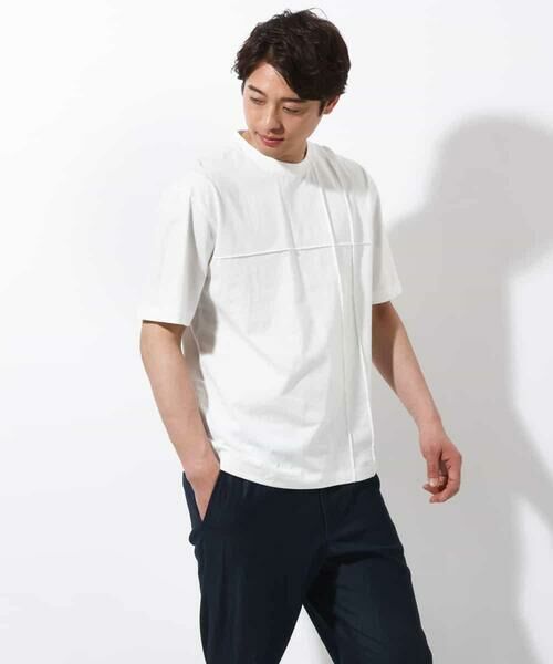 a.v.v / アー・ヴェ・ヴェ カットソー | 【接触冷感/綿100%】ピンタックデザインTシャツ(デザテクシリーズ) | 詳細21