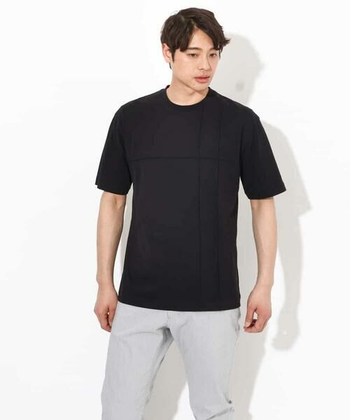 a.v.v / アー・ヴェ・ヴェ カットソー | 【接触冷感/綿100%】ピンタックデザインTシャツ(デザテクシリーズ) | 詳細24