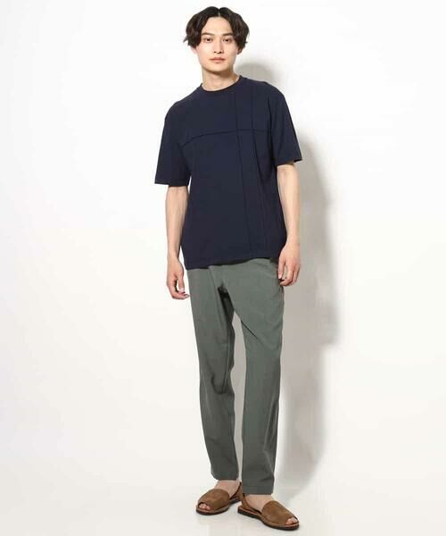 a.v.v / アー・ヴェ・ヴェ カットソー | 【接触冷感/綿100%】ピンタックデザインTシャツ(デザテクシリーズ) | 詳細4