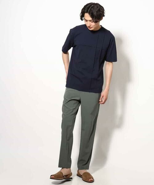 a.v.v / アー・ヴェ・ヴェ カットソー | 【接触冷感/綿100%】ピンタックデザインTシャツ(デザテクシリーズ) | 詳細6