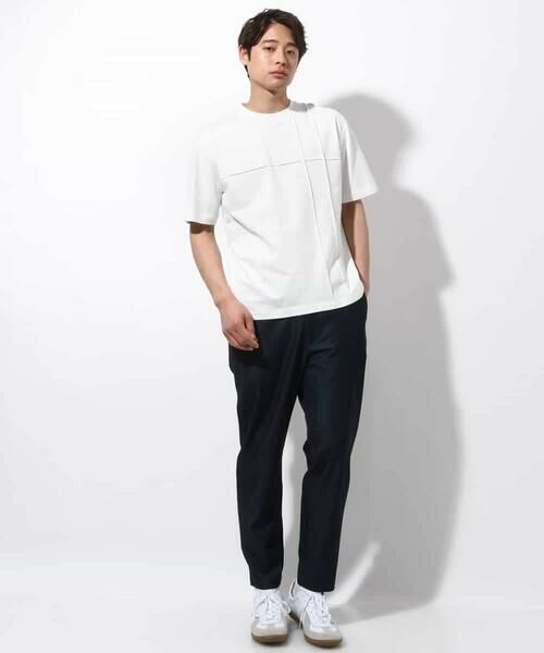 a.v.v / アー・ヴェ・ヴェ カットソー | 【接触冷感/綿100%】ピンタックデザインTシャツ(デザテクシリーズ) | 詳細9