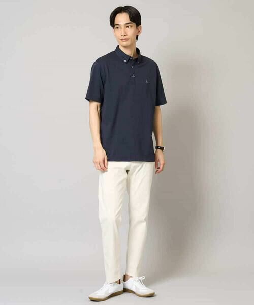 a.v.v / アー・ヴェ・ヴェ カットソー | 【接触冷感】ボタンダウン カノコポロシャツ ワンポイント刺繍入り【イージーケア/毛玉になりにくい】 | 詳細11