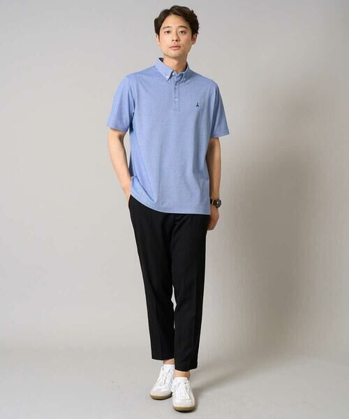 a.v.v / アー・ヴェ・ヴェ カットソー | 【接触冷感】ボタンダウン カノコポロシャツ ワンポイント刺繍入り【イージーケア/毛玉になりにくい】 | 詳細13