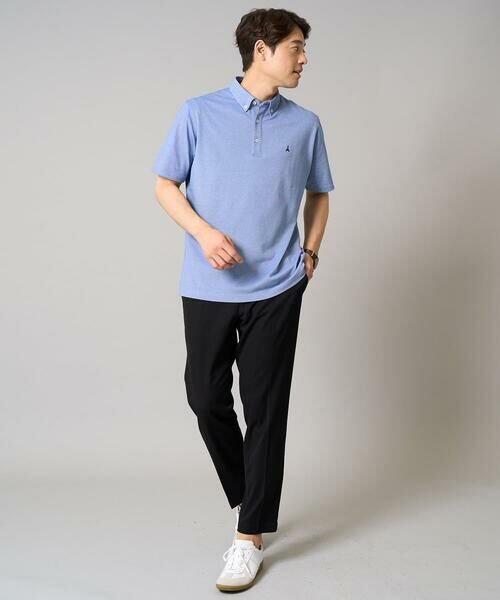 a.v.v / アー・ヴェ・ヴェ カットソー | 【接触冷感】ボタンダウン カノコポロシャツ ワンポイント刺繍入り【イージーケア/毛玉になりにくい】 | 詳細14