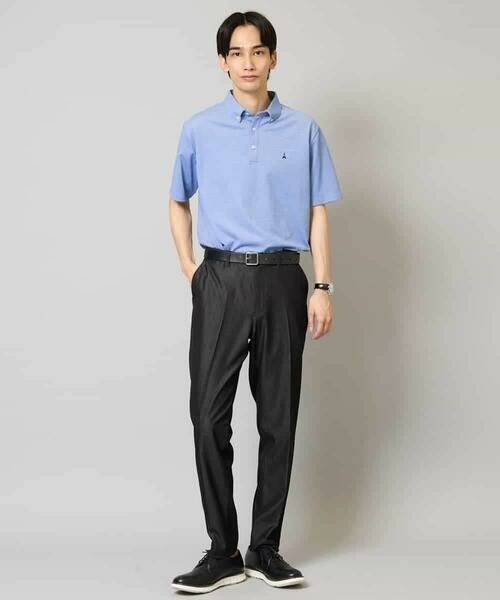 a.v.v / アー・ヴェ・ヴェ カットソー | 【接触冷感】ボタンダウン カノコポロシャツ ワンポイント刺繍入り【イージーケア/毛玉になりにくい】 | 詳細15