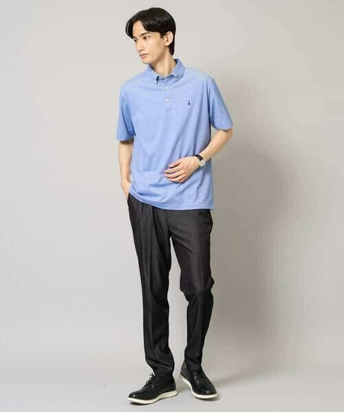 a.v.v / アー・ヴェ・ヴェ カットソー | 【接触冷感】ボタンダウン カノコポロシャツ ワンポイント刺繍入り【イージーケア/毛玉になりにくい】 | 詳細19