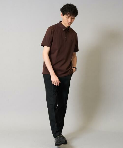 a.v.v / アー・ヴェ・ヴェ カットソー | 【接触冷感】ボタンダウン カノコポロシャツ ワンポイント刺繍入り【イージーケア/毛玉になりにくい】 | 詳細20