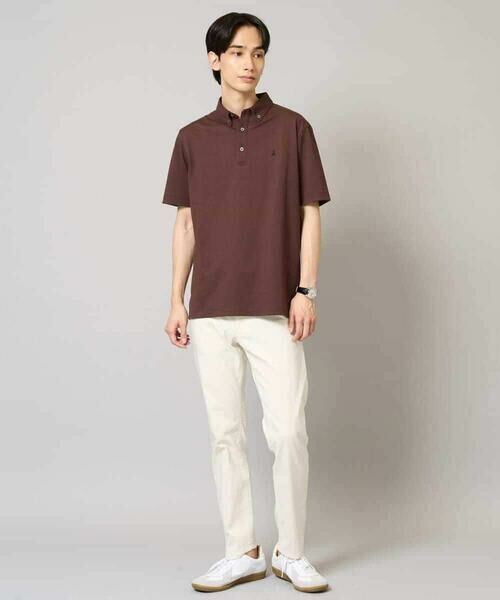 a.v.v / アー・ヴェ・ヴェ カットソー | 【接触冷感】ボタンダウン カノコポロシャツ ワンポイント刺繍入り【イージーケア/毛玉になりにくい】 | 詳細26