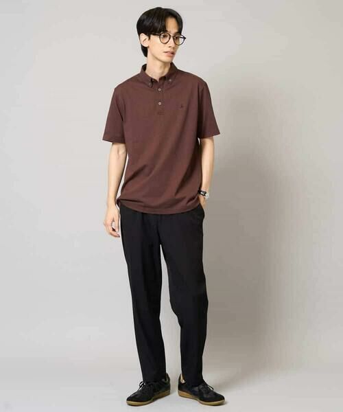 a.v.v / アー・ヴェ・ヴェ カットソー | 【接触冷感】ボタンダウン カノコポロシャツ ワンポイント刺繍入り【イージーケア/毛玉になりにくい】 | 詳細29