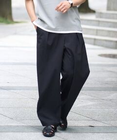 a.v.v / アー・ヴェ・ヴェ その他パンツ | 【イージーケア/接触冷感/毛玉になりにくい】ドライオックスバレルレッグイージーパンツ