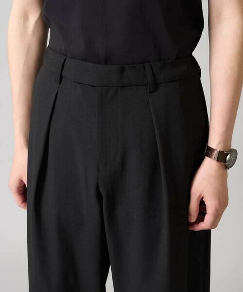 a.v.v / アー・ヴェ・ヴェ その他パンツ | 【イージーケア/接触冷感/毛玉になりにくい】ドライオックスバレルレッグイージーパンツ | 詳細12