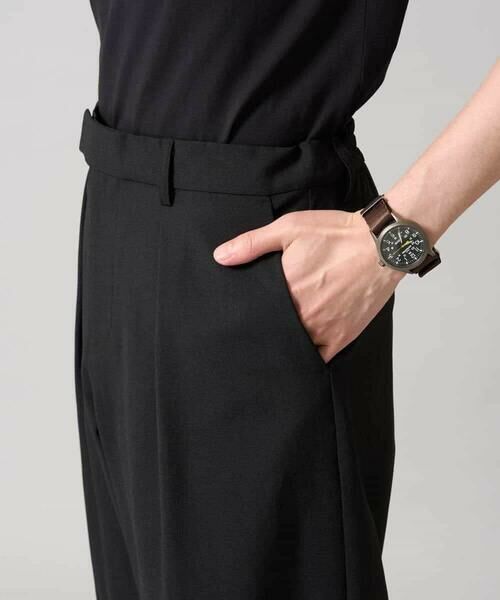 a.v.v / アー・ヴェ・ヴェ その他パンツ | 【イージーケア/接触冷感/毛玉になりにくい】ドライオックスバレルレッグイージーパンツ | 詳細14