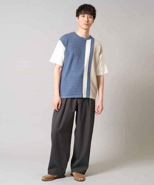 a.v.v / アー・ヴェ・ヴェ その他パンツ | 【イージーケア/接触冷感/毛玉になりにくい】ドライオックスバレルレッグイージーパンツ | 詳細20