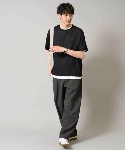 a.v.v / アー・ヴェ・ヴェ その他パンツ | 【イージーケア/接触冷感/毛玉になりにくい】ドライオックスバレルレッグイージーパンツ | 詳細23