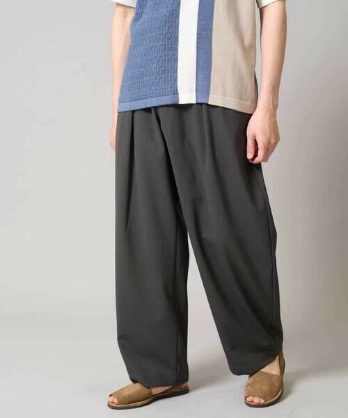 a.v.v / アー・ヴェ・ヴェ その他パンツ | 【イージーケア/接触冷感/毛玉になりにくい】ドライオックスバレルレッグイージーパンツ | 詳細4