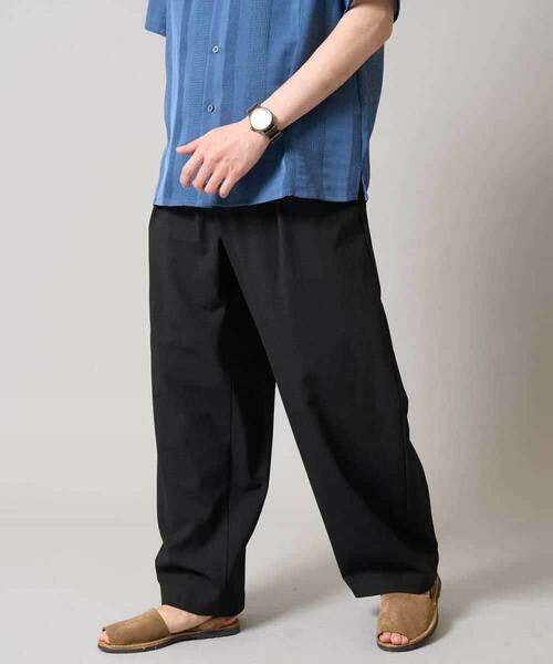 a.v.v / アー・ヴェ・ヴェ その他パンツ | 【イージーケア/接触冷感/毛玉になりにくい】ドライオックスバレルレッグイージーパンツ | 詳細6