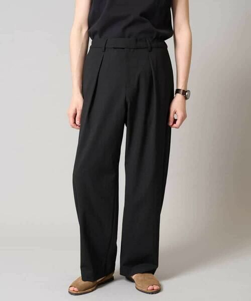 a.v.v / アー・ヴェ・ヴェ その他パンツ | 【イージーケア/接触冷感/毛玉になりにくい】ドライオックスバレルレッグイージーパンツ | 詳細9