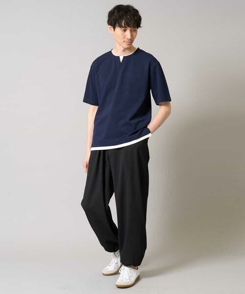 a.v.v / アー・ヴェ・ヴェ その他パンツ | 【イージーケア/接触冷感/毛玉になりにくい】ドライオックスオーバーパンツ | 詳細10