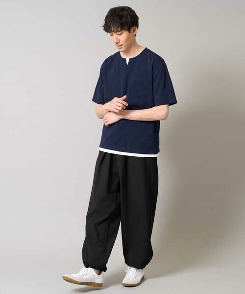 a.v.v / アー・ヴェ・ヴェ その他パンツ | 【イージーケア/接触冷感/毛玉になりにくい】ドライオックスオーバーパンツ | 詳細11