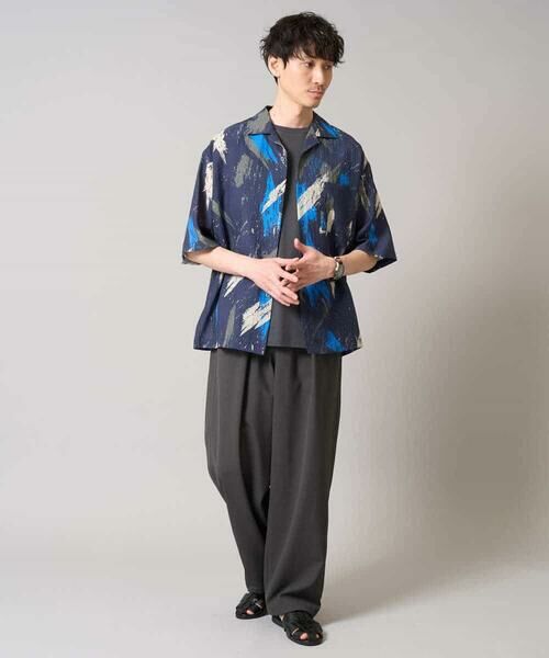 a.v.v / アー・ヴェ・ヴェ その他パンツ | 【イージーケア/接触冷感/毛玉になりにくい】ドライオックスオーバーパンツ | 詳細3