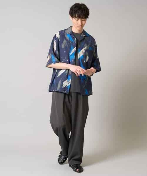 a.v.v / アー・ヴェ・ヴェ その他パンツ | 【イージーケア/接触冷感/毛玉になりにくい】ドライオックスオーバーパンツ | 詳細4