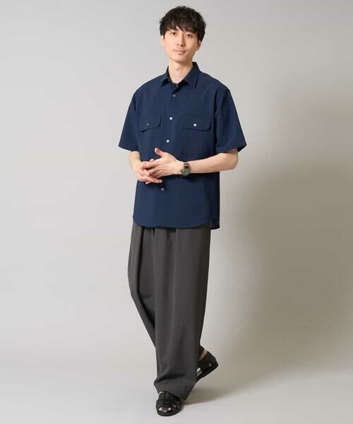 a.v.v / アー・ヴェ・ヴェ その他パンツ | 【イージーケア/接触冷感/毛玉になりにくい】ドライオックスオーバーパンツ | 詳細7