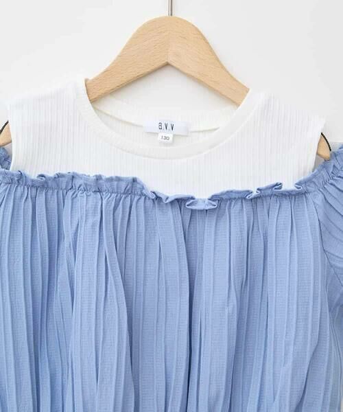 a.v.v / アー・ヴェ・ヴェ シャツ・ブラウス | [100-160]【セットアップも出来る】袖レースアップオフショルブラウス | 詳細3