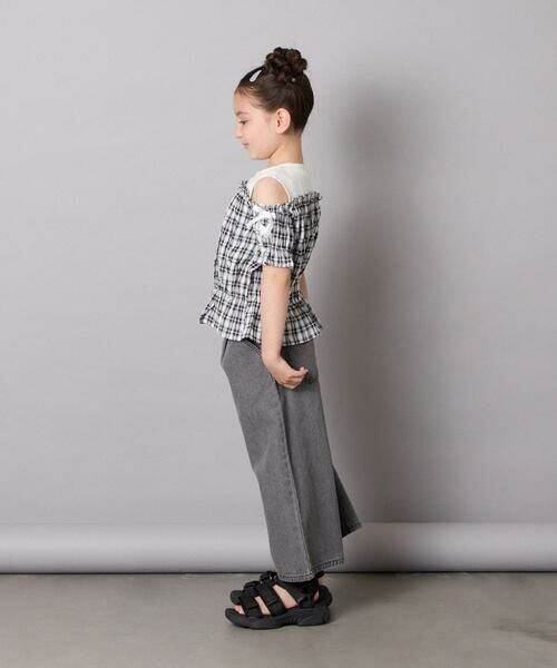 a.v.v / アー・ヴェ・ヴェ シャツ・ブラウス | [100-160]【セットアップも出来る】袖レースアップオフショルブラウス | 詳細22