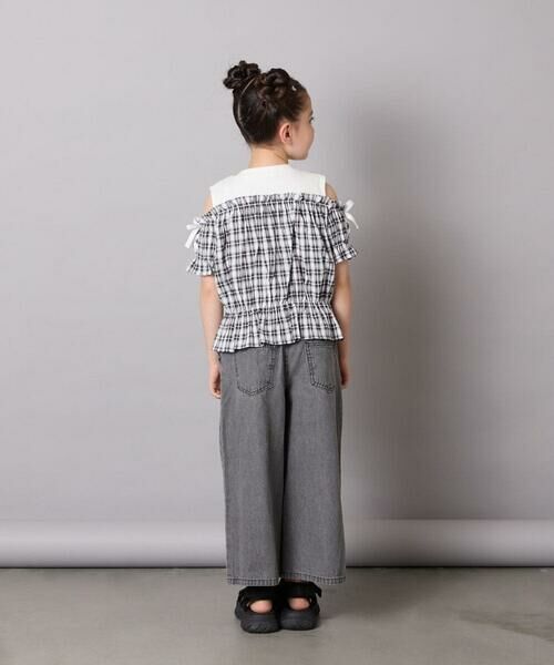 a.v.v / アー・ヴェ・ヴェ シャツ・ブラウス | [100-160]【セットアップも出来る】袖レースアップオフショルブラウス | 詳細23