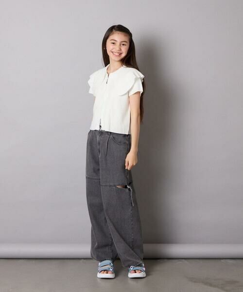 a.v.v / アー・ヴェ・ヴェ ニット・セーター | [130-160]ビッグカラージップアップニット | 詳細12