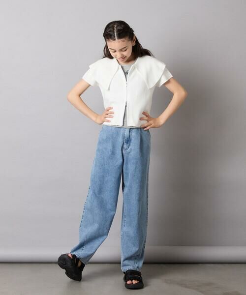 a.v.v / アー・ヴェ・ヴェ ニット・セーター | [130-160]ビッグカラージップアップニット | 詳細19