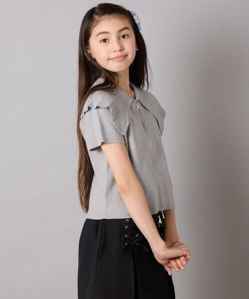 a.v.v / アー・ヴェ・ヴェ ニット・セーター | [130-160]ビッグカラージップアップニット | 詳細23