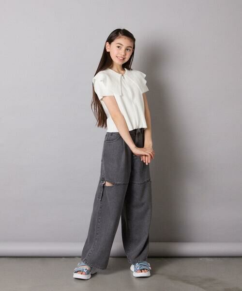 a.v.v / アー・ヴェ・ヴェ ニット・セーター | [130-160]ビッグカラージップアップニット | 詳細9