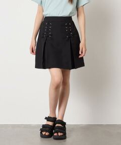 a.v.v / アー・ヴェ・ヴェ ロング・マキシ丈スカート | [120-160]［インパン付］フロントレースアップスカート