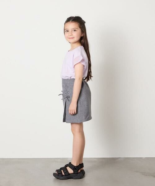 a.v.v / アー・ヴェ・ヴェ ロング・マキシ丈スカート | [120-160]［インパン付］フロントレースアップスカート | 詳細13