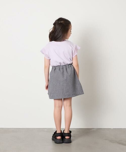 a.v.v / アー・ヴェ・ヴェ ロング・マキシ丈スカート | [120-160]［インパン付］フロントレースアップスカート | 詳細14