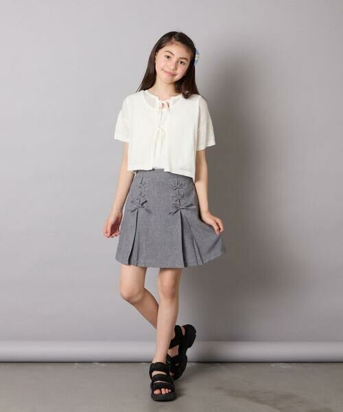 a.v.v / アー・ヴェ・ヴェ ロング・マキシ丈スカート | [120-160]［インパン付］フロントレースアップスカート | 詳細19