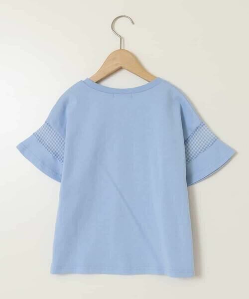 a.v.v / アー・ヴェ・ヴェ カットソー | 【累計1万枚販売/接触冷感/ジメジメ対策】[100-130]袖シアー切り替えトップス | 詳細2