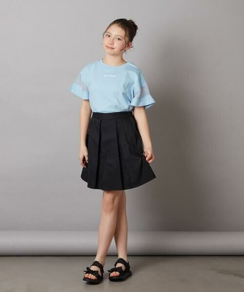 a.v.v / アー・ヴェ・ヴェ カットソー | 【累計1万枚販売/接触冷感/ジメジメ対策】[100-130]袖シアー切り替えトップス | 詳細17