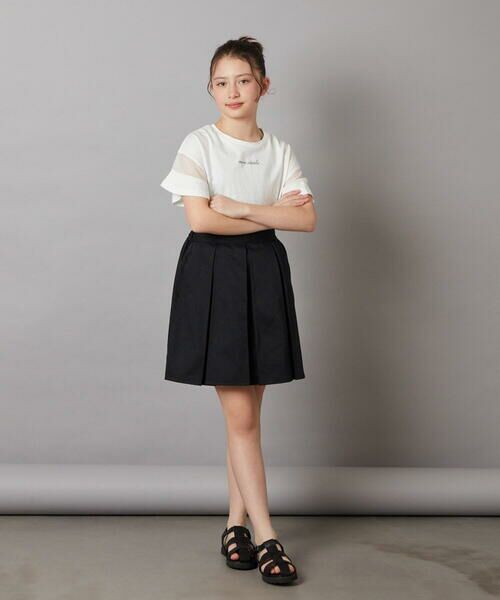 a.v.v / アー・ヴェ・ヴェ カットソー | 【累計1万枚販売/接触冷感/ジメジメ対策】[100-130]袖シアー切り替えトップス | 詳細28