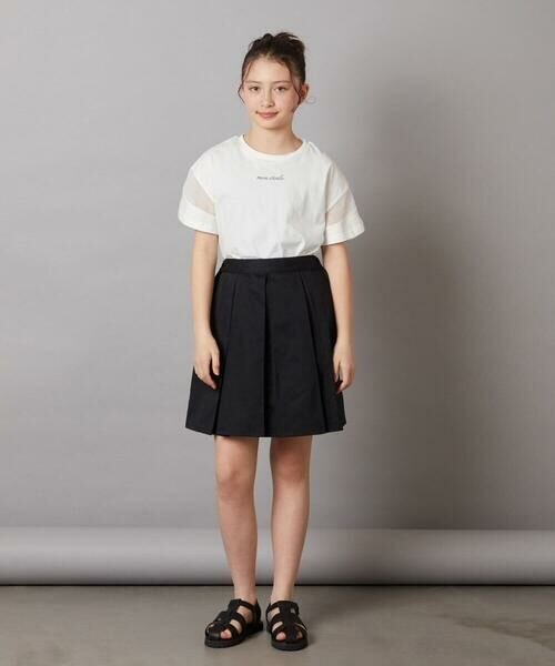 a.v.v / アー・ヴェ・ヴェ カットソー | 【累計1万枚販売/接触冷感/ジメジメ対策】[100-130]袖シアー切り替えトップス | 詳細29