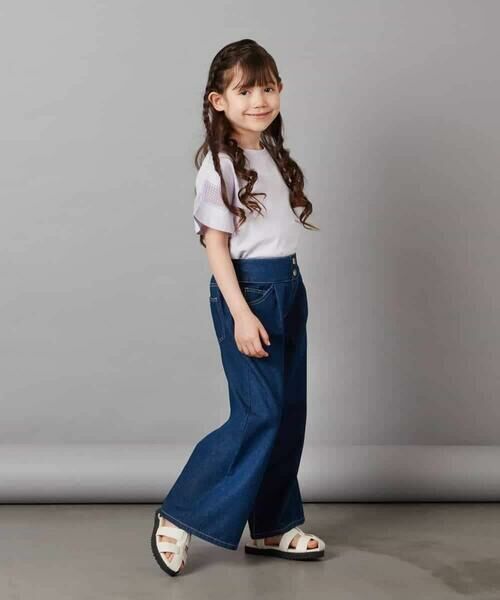 a.v.v / アー・ヴェ・ヴェ カットソー | 【累計1万枚販売/接触冷感/ジメジメ対策】[140-150]袖シアー切り替えトップス | 詳細14