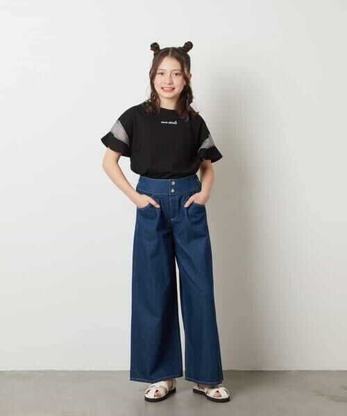 a.v.v / アー・ヴェ・ヴェ カットソー | 【累計1万枚販売/接触冷感/ジメジメ対策】[140-150]袖シアー切り替えトップス | 詳細29