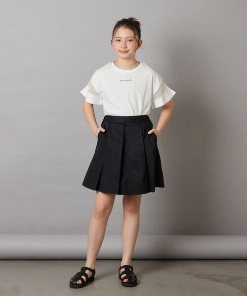 a.v.v / アー・ヴェ・ヴェ カットソー | 【累計1万枚販売/接触冷感/ジメジメ対策】[160]袖シアー切り替えトップス | 詳細25