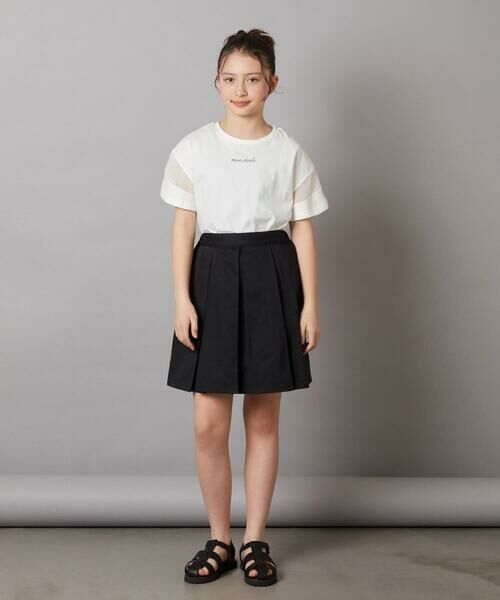 a.v.v / アー・ヴェ・ヴェ カットソー | 【累計1万枚販売/接触冷感/ジメジメ対策】[160]袖シアー切り替えトップス | 詳細29