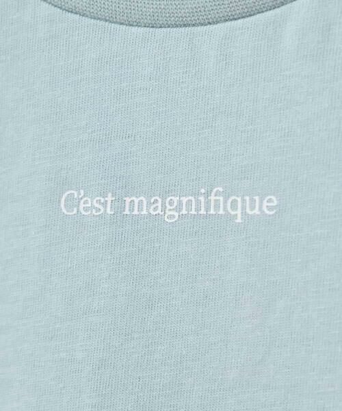 a.v.v / アー・ヴェ・ヴェ カットソー | 【カットソー人気NO.1】【接触冷感/ジメジメ対策/毛玉になりにくい/安心の綿100％】[100-160]シアーギンガムフレアスリーブＴシャツ | 詳細6